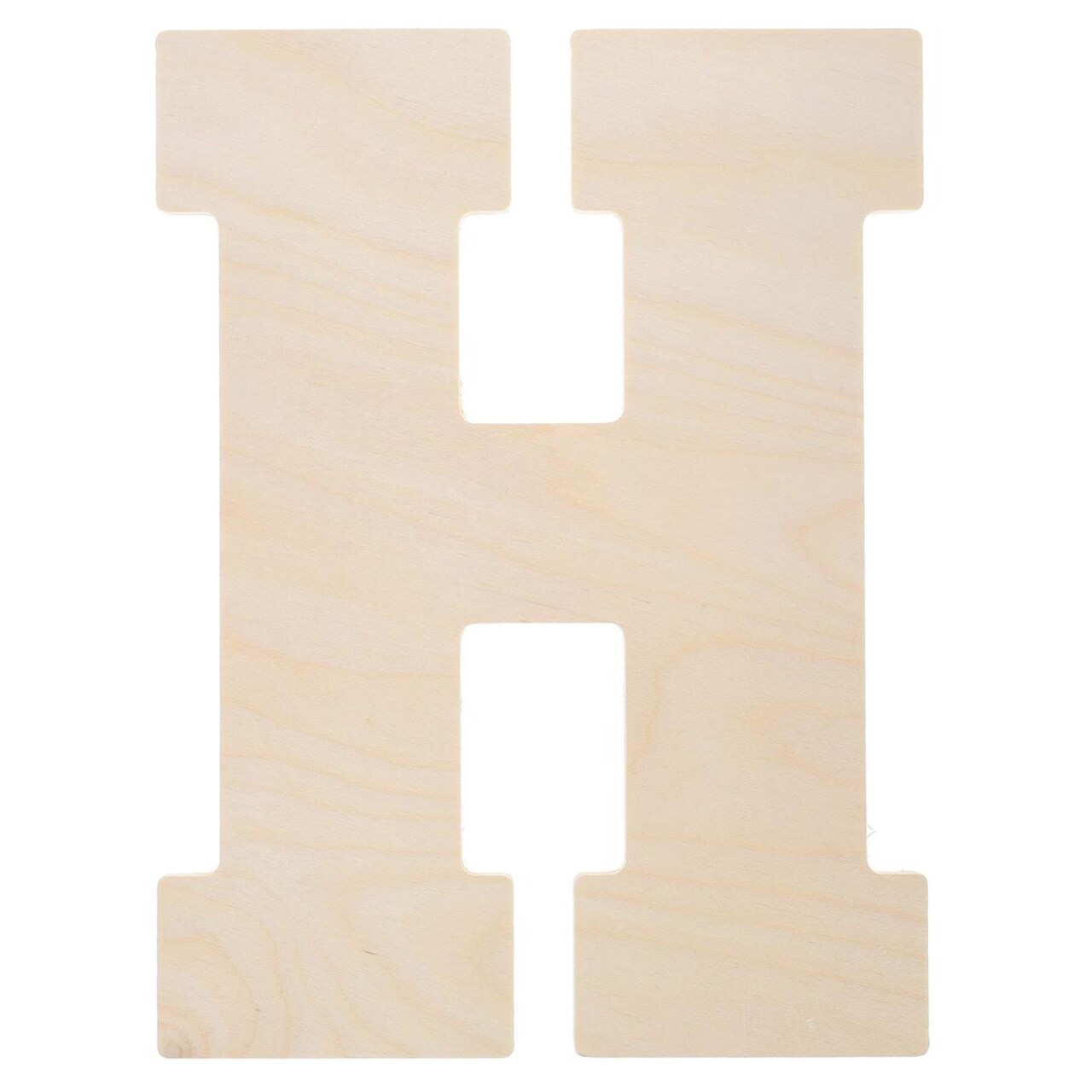 Good Wood by Leisure Arts Letter 13" H, Wooden Letters, Wood Letters, Wooden Letters Wall Decor, Large Wooden Letters, Wooden Letters 13 Inch, Small Wooden Letters for Crafts